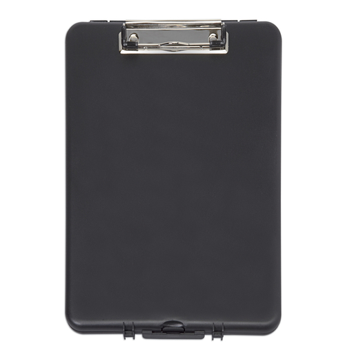 Klembordkoffer Maul Slim A4 Staand Met Opbergvak Topopening PP Zwart