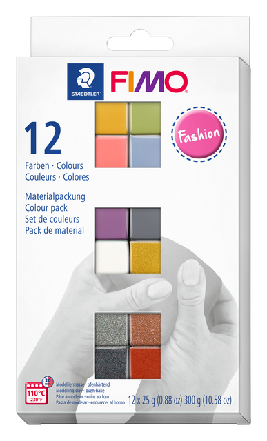 Klei Fimo Soft Colour Pak À 12 Mode Kleuren
