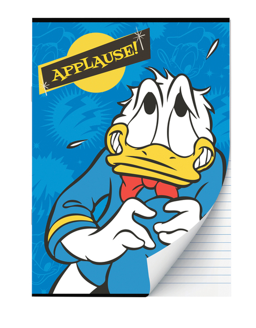 Schrift A4 Lijn Donald Duck Los