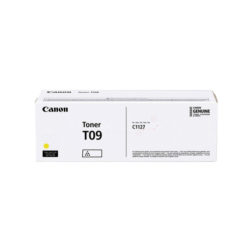 Tonercartridge Canon T09 Geel