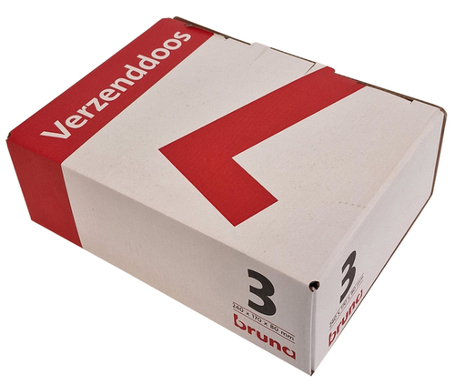 Verzenddoos Bruna L-3 240X170X80 MM