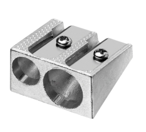 Puntenslijper Westcott Aluminium Dubbel Kegelvorm