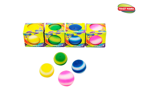 Anti Stress Bal 6CM Rainbow Assorti
