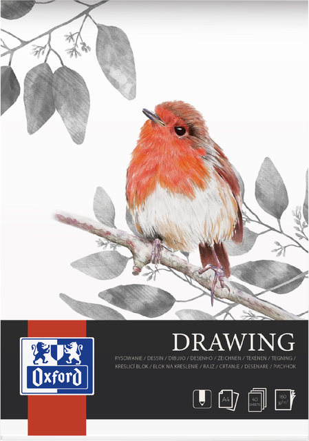 Tekenblok Oxford Drawing A4 40 Vel 160 Gram