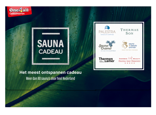 Cadeaukaart + Box O4A Saunacadeau
