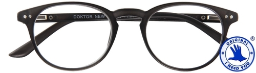 Leesbril I Need You +1.50 DPT Dokter New Zwart