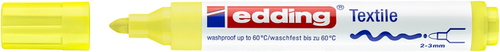 Viltstift Edding 4500 Textiel Rond 2-3MM Neon Geel