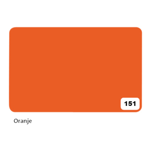 Etalagekarton Folia 1-Zijdig 48X68CM 380GR Nr151 Oranje