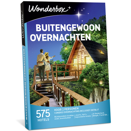 Cadbox Wonderbox CL Buitengewoon Overnachten