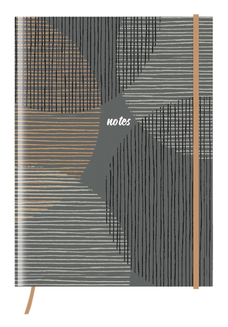 Notitieboek A4 Earthgency Cirkels Donker