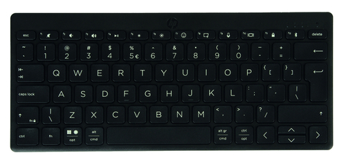 Toetsenbord HP 355 Compact Multi-Device Qwerty Zwart