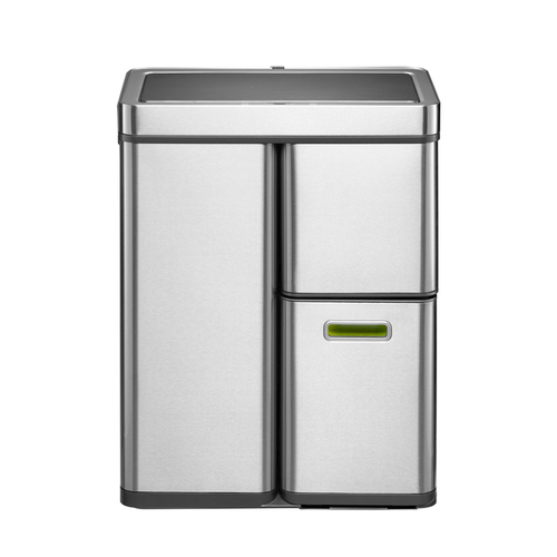 Afvalbak Eko Mirage Plus Sensor 30Liter En 2X15Liter RVS