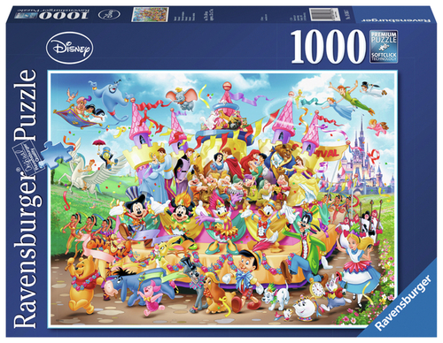 Puzzel Ravensburger Disney Optocht 1000 Stukjes
