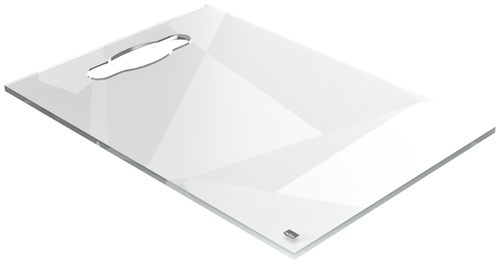 Notitiebord Nobo Transparant Acryl Met Handgreep A4