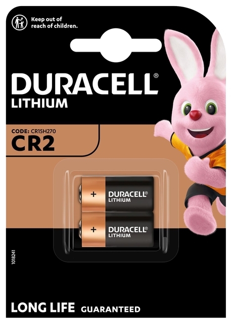 Batterij Duracell 2X CR2 Lithium