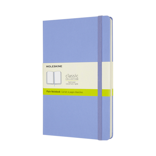 Notitieboek Moleskine Large 130X210MM Blanco Hard Cover Hydrangea Blue