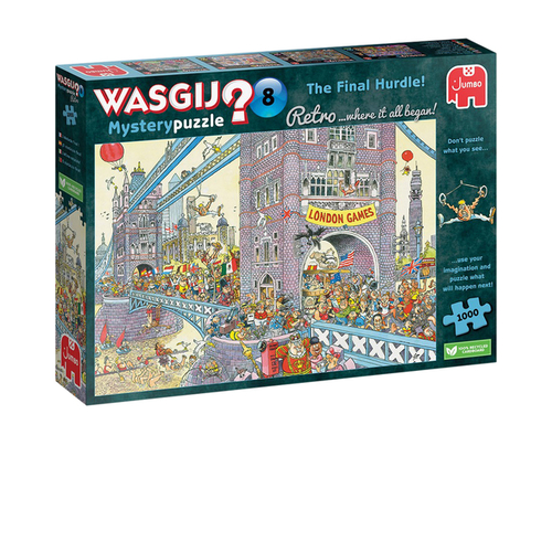 Puzzel Wasgij Retro Mystery 8 Laatste Horde 1000 Stukjes