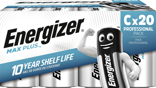 Batterij Energizer Max Plus 20X C Alkaline