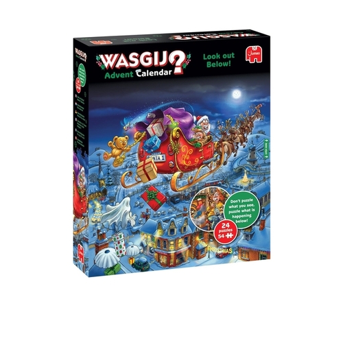 Puzzel Wasgij Adventkalender Kerst 1000 Stukjes