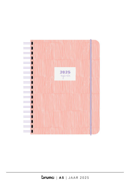 Agenda 2025 A5 - CC Pencil Stripes