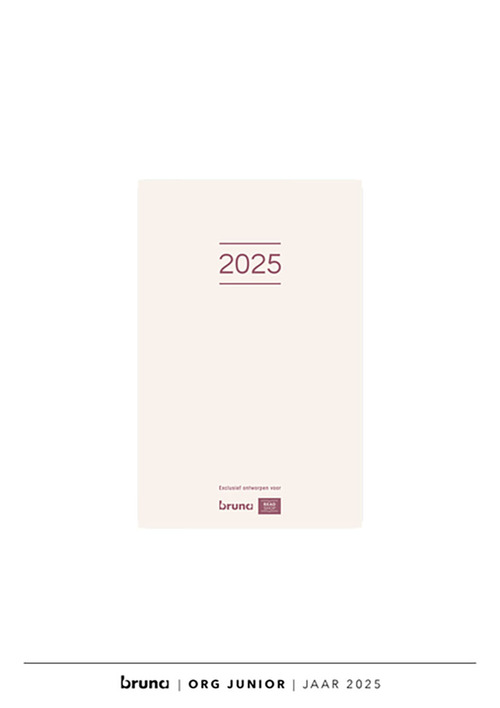Organizer Inhoud 2025 Junior Compleet - Basis Creme