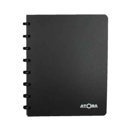 Adresboek Atoma A5 Lijn 54Vel 90GR PP Assorti