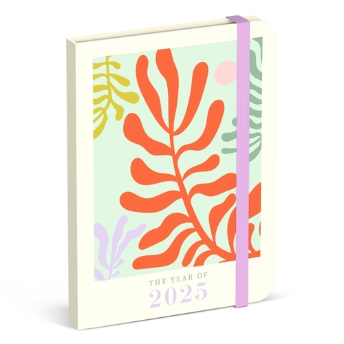 Agenda 2025 Lannoo Papier Découpé 7Dagen/2Pagina's