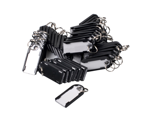 Sleutellabel Pavo Magnetisch 50 Stuks Zwart