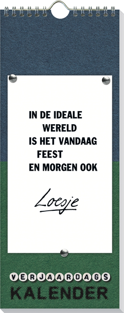 Verjaardagskalender - Loesje 7 - Los