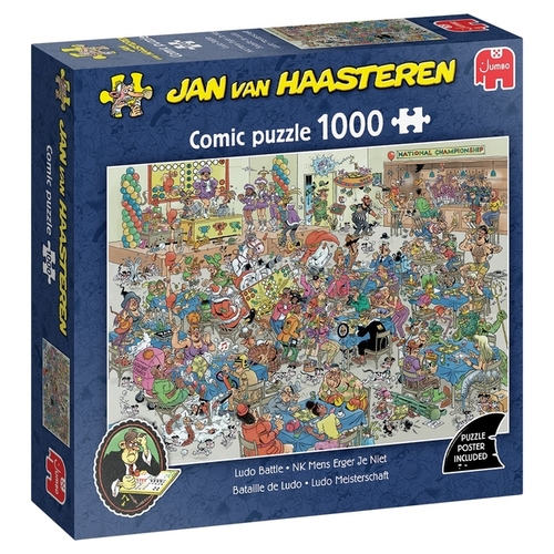 Jan Van Haasteren NK Mens Erger Je Niet 1000 Stukjes