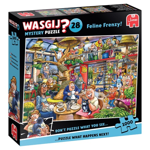 Wasgij Mystery 28 - Feline Frenzy! 1000 St