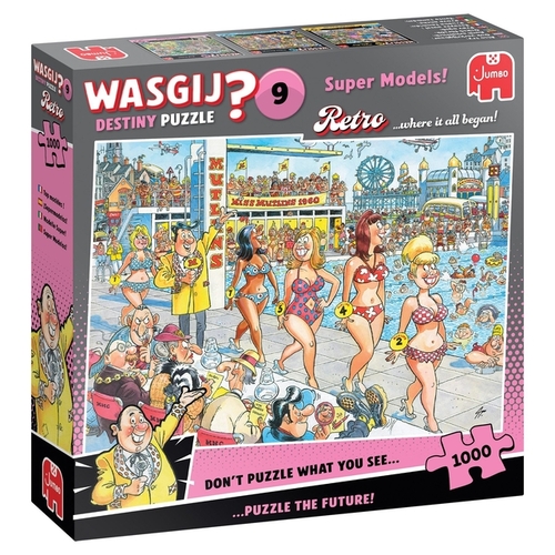 Wasgij Retro Destiny 9 - Super Models! 1000 St