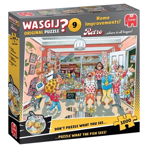 Wasgij Retro Original 9 Home Improvements 1000 St