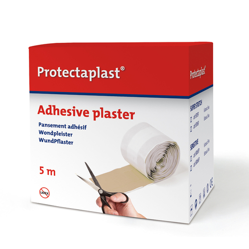 Elastische Pleister Protectaplast Bruin Op Rol 6CMX5M