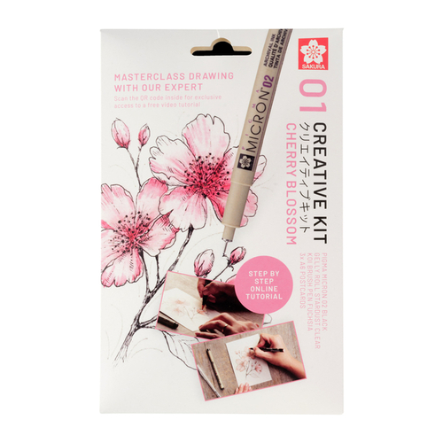 Tekenset Sakura Creative Kit Cherry Blossom 6 Stuks