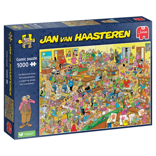 Puzzel JVH Het Bejaardentehuis 1000st