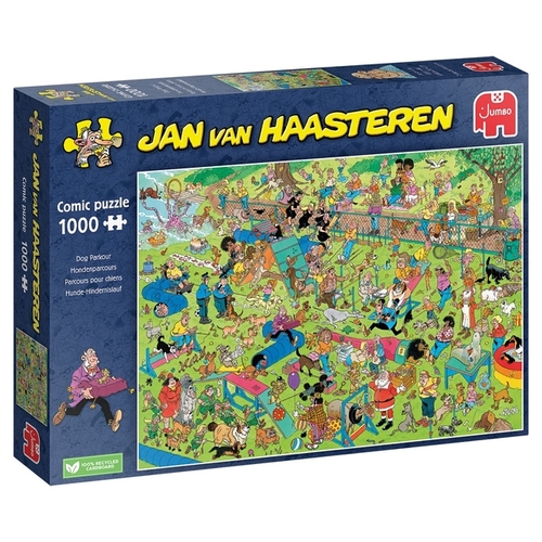 Jan Van Haasteren - Hondenparcours - 1000 Stukjes