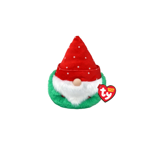 Ty Teeny Puffies Christmas Gnome Topsy 10 CM