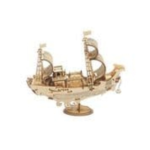 Robotime Japanese Diplomatic Ship. Diy 3D Kit. Houten Miniatuur.