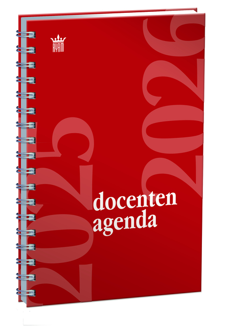 Schag25 Docenten Ryam Spiraal A5 Ro BL ZW Assorti