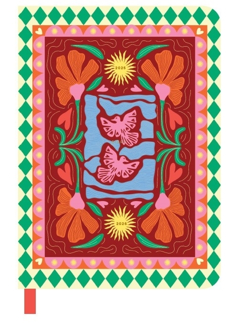 Schoolagenda 2025 A-Journal Fabrique Birds 12-M FSC