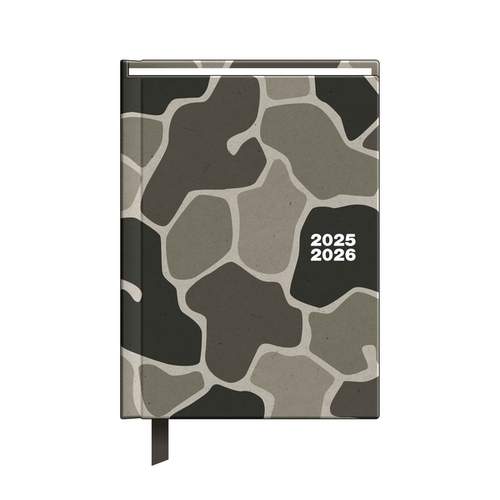 Schoolagenda 2025 Studie Graphic Camo Grey FSC