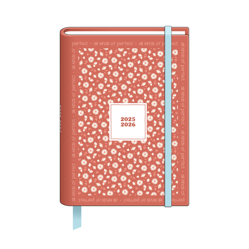 Schoolagenda 2025 Studie Pastel Miniflowers Padded FSC