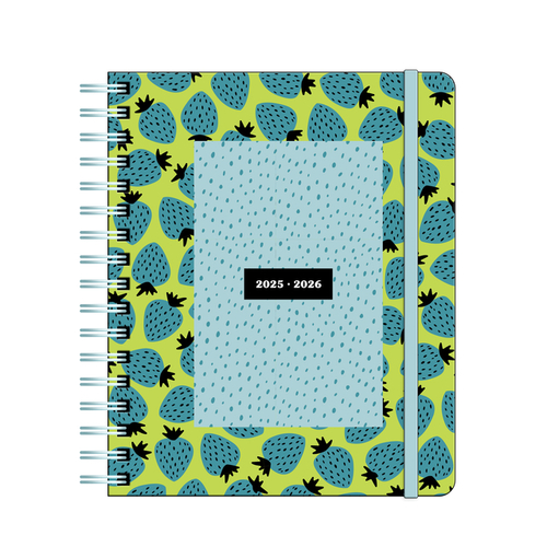 Schoolagenda 2025 B5Planner Trend Strawb Spot&Elast FSC