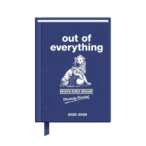 Schoolagenda 2025 Studie Graphic Lion Blue FSC
