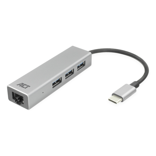 Hub Act Usb-C 3.0 3X Usb-A Gigabit Ethernet