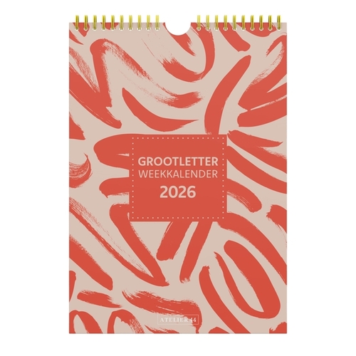 Kal26 A4 1WK GL - CT Red Swipes