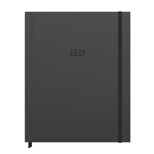 Ag26 A4 Zakelijk Vegan Leather - Basis Zwart