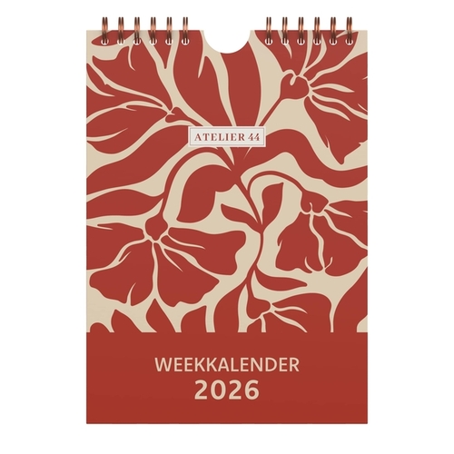 Kal26 A5 1WK - SS Flower Rood