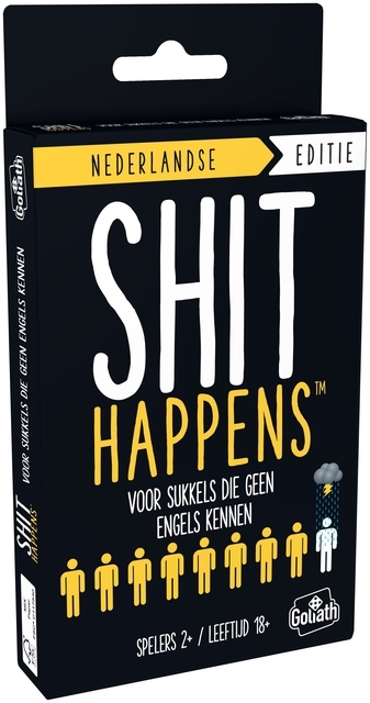 Shit Happens Voor Sukkels Die Geen Engels Kennen - Pocket NL